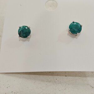 Emerald earrings